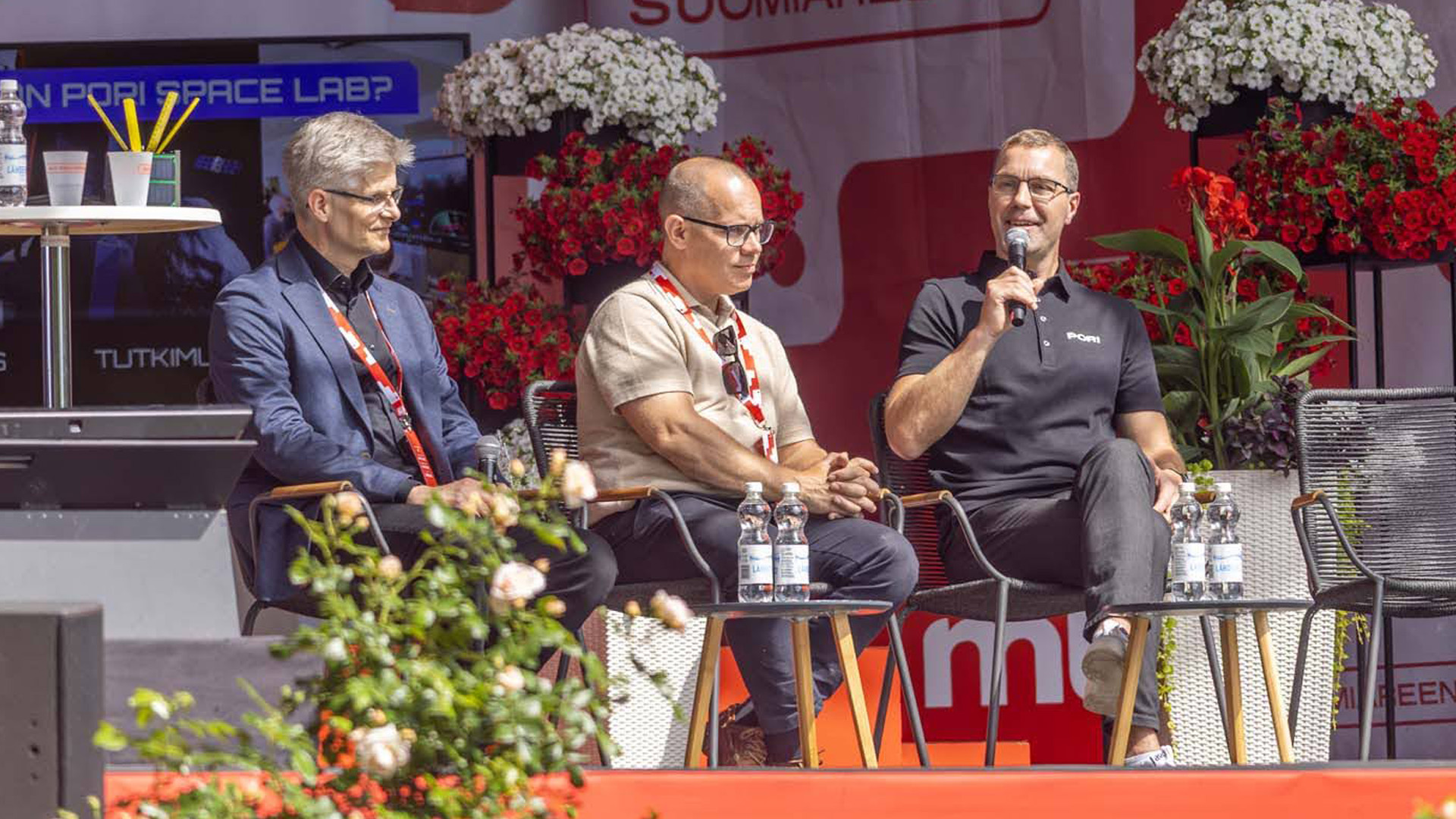 Rami Vainio, Heikki Haaparanta ja Lauri Inna
