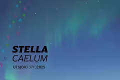 Stella Caelum -announcement, a photo with aurora borealis