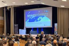 Heidi Kuusniemi giving a lecture
