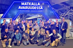 Kick-off -tilaisuutemme osanottajat Heurekassa