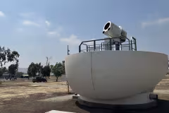 SSC Space laser station near Santiago