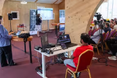 Wasa Space Week streaming desk