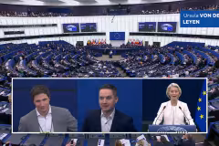  Rafal Modrzewski, Pekka Laurila ja Ursula von der Leyen