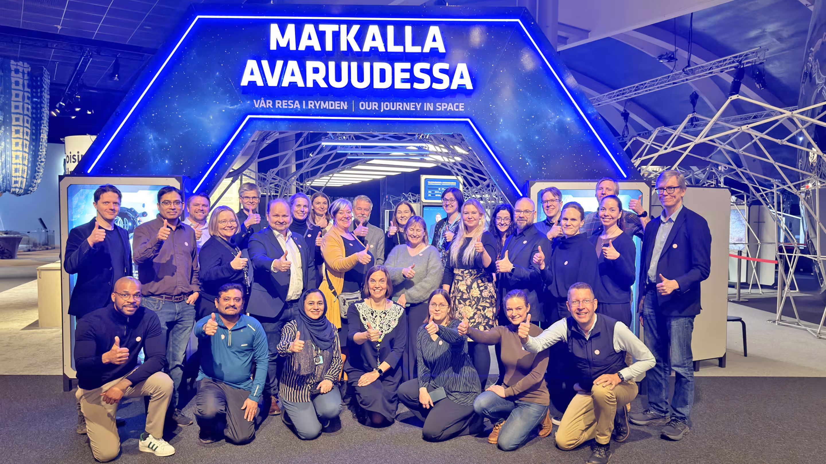 Kuva Kick-off tilaisuuden osallistujista