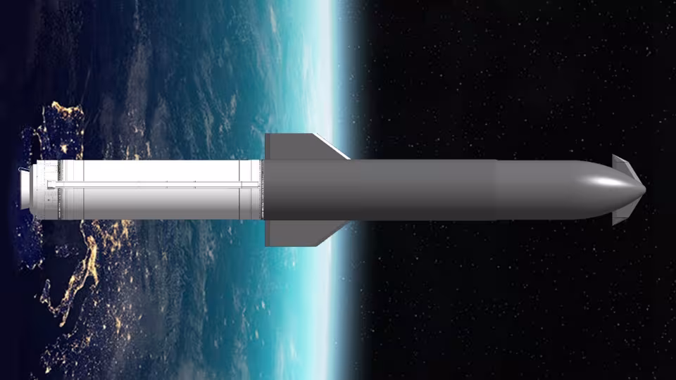 Avio's concept for a reusable upper stage