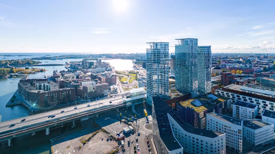 City skyline image by Janne Hirvonen