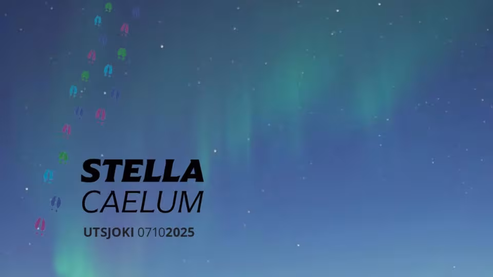 Stella Caelum -announcement, a photo with aurora borealis